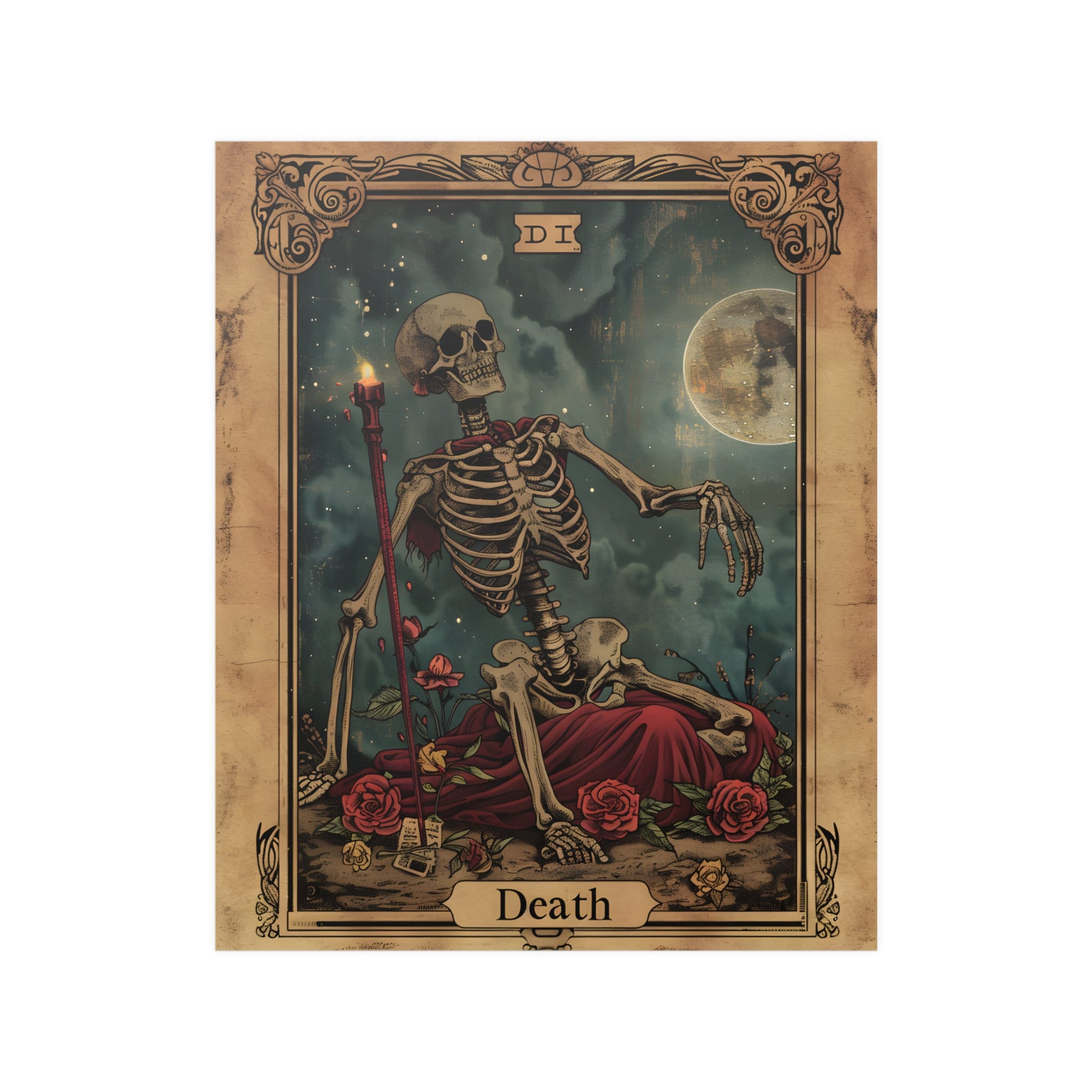 Tarot Card Vintage Weirdcore Decor 