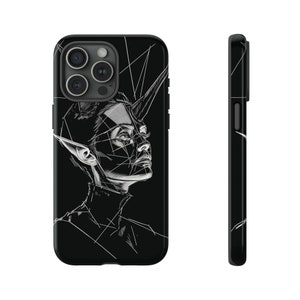 Funda gótica para iPhone 11, 12, 13, 14, 15 Pro Max, Pro Max, Mini, Plus, brillante o mate, regalo de bruja para ella