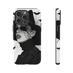 Gothic iPhone Phone Case 11, 12,13,14 15 Pro Max , Pro Max, Mini, Plus, Witchy Phone Case Glossy or Matte, Gift For Her