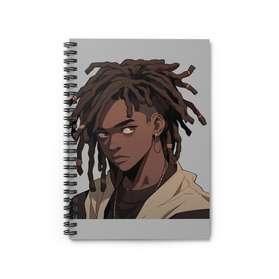 AI Art Generator Black male cartoon character with dreads smoking a spliff  with a logo that says dirty ls