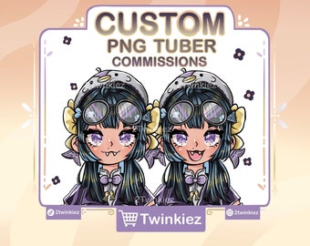 CUSTOM PNGTuber Model Commissions for Twitch/Youtube