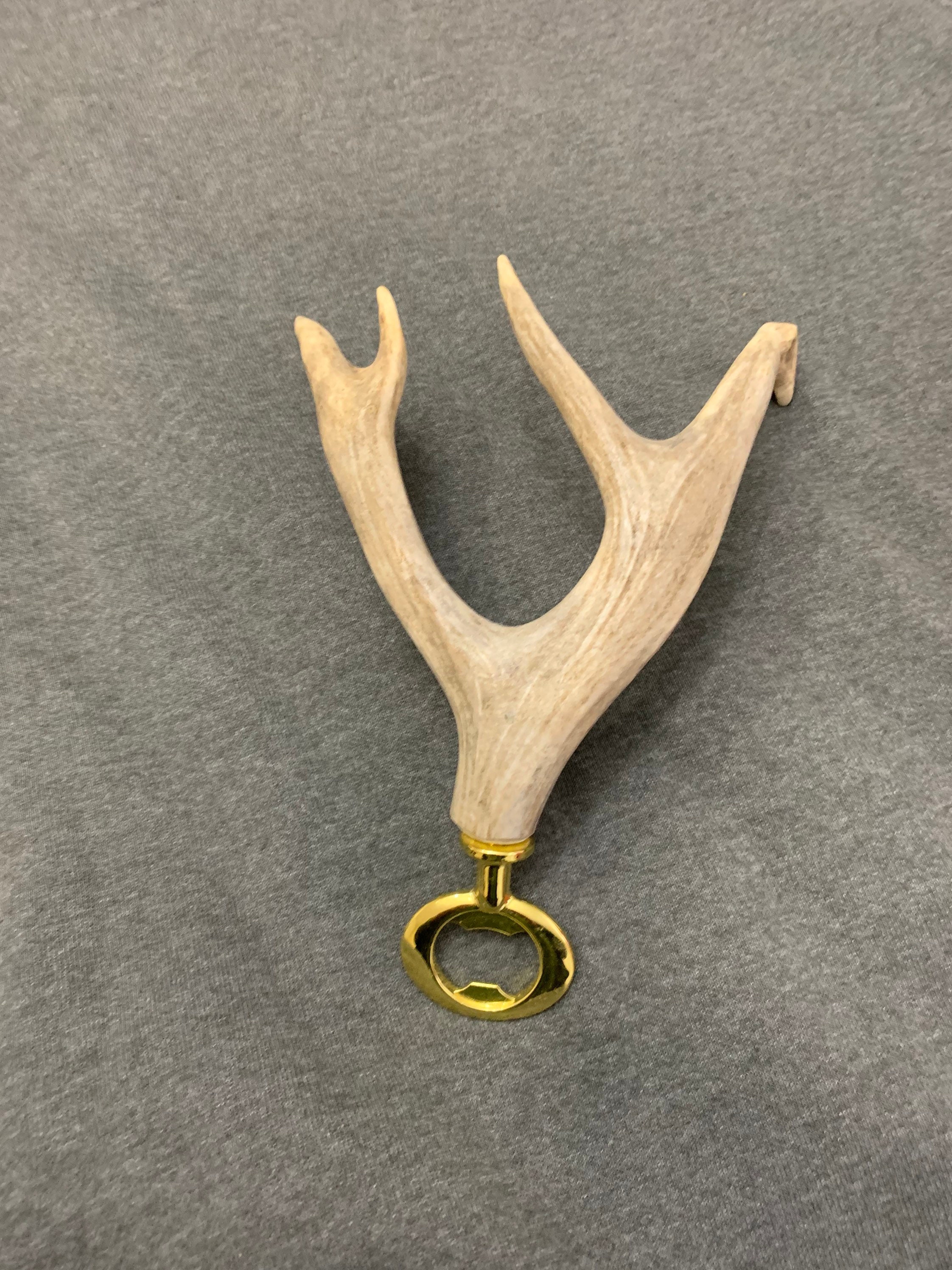Antler Bottle Opener Etsy