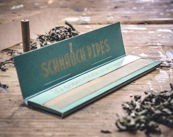 Hemp Rolling Papers - Organic Hemp Papers - Eco-Friendly Rolling Papers - Natural Hemp Rolling - Sustainable Smoking Papers - SCHMAUCH®PAPES