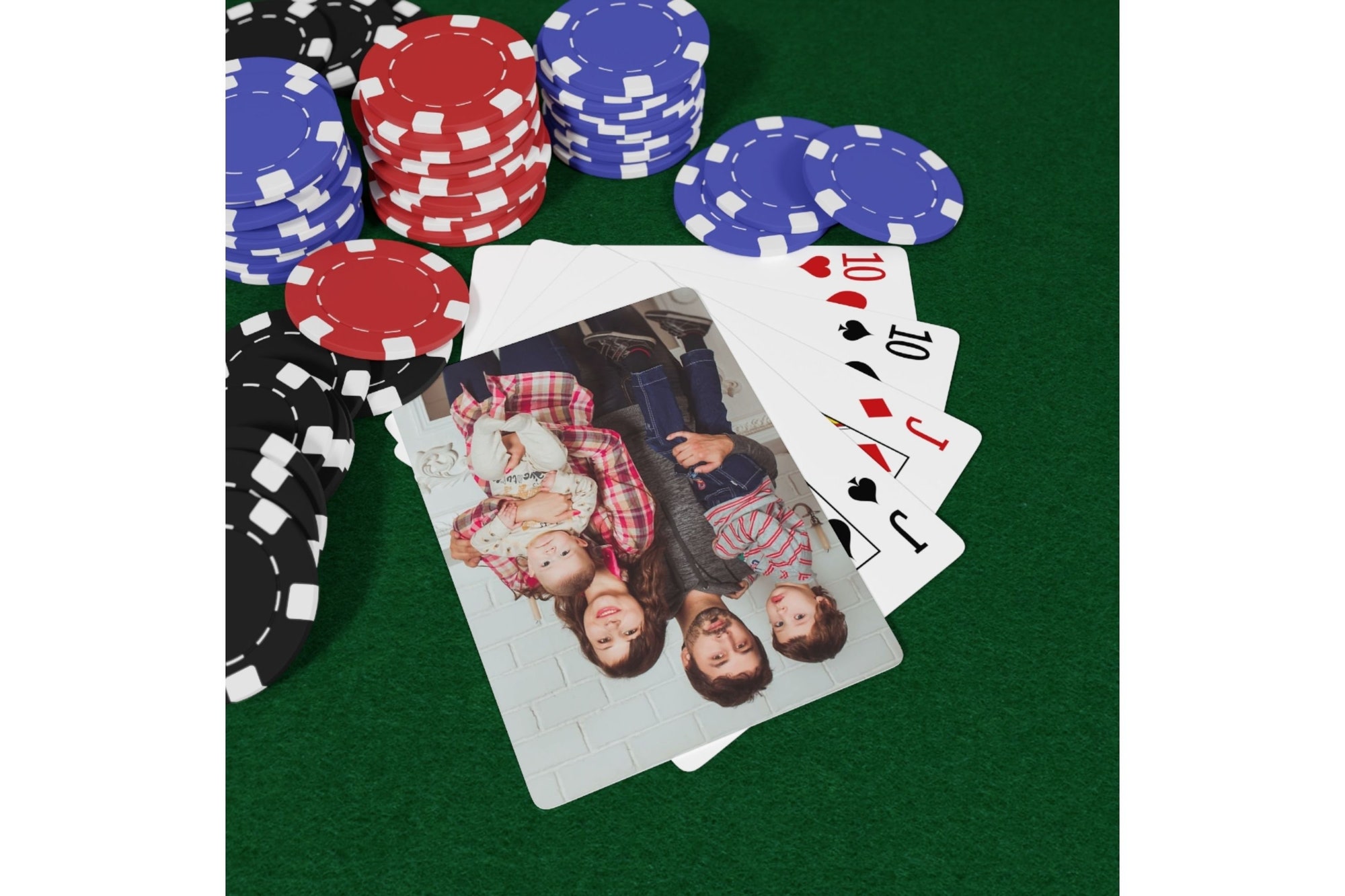 Personalized Poker Cards, Custom Playing Cards, Customize Picture & Text Playing Cards