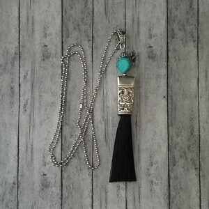 Spoon Jewelry, Spoon Jewelry Necklace, Silverware Jewelry, Spoon Jewelry for Women, Jewelry for Women, Necklace w/ Tassel, Gift for Her