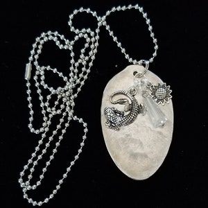 Spoon Jewelry, Spoon Jewelry Necklace, Silverware Jewelry, Necklace with Charms, Pendant with Charms, Necklace for Women, Gift for Mom