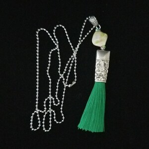 Spoon Jewelry, Spoon Jewelry Necklace, Silverware Jewelry, Spoon Jewelry for Women, Jewelry for Women, Necklace w/ Tassel, Gift for Her