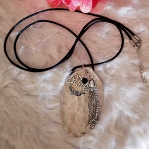 Spoon Jewelry, Spoon Jewelry Necklace, Silverware Jewelry, Necklace with Charms, Jewelry for Women, Pendant w/ Charms, Gift for Sister