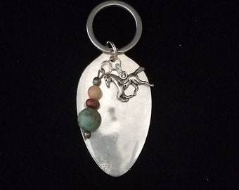 Keychain,  Key Ring, Keychain Charm, Keychain for Women, Key Rings for Women, Spoon Key Chain, Spoon Key Ring, Gift for Her