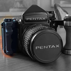 動作絶好調 ペンタックス 6×7 後期 ボディ ブラック かなり綺麗