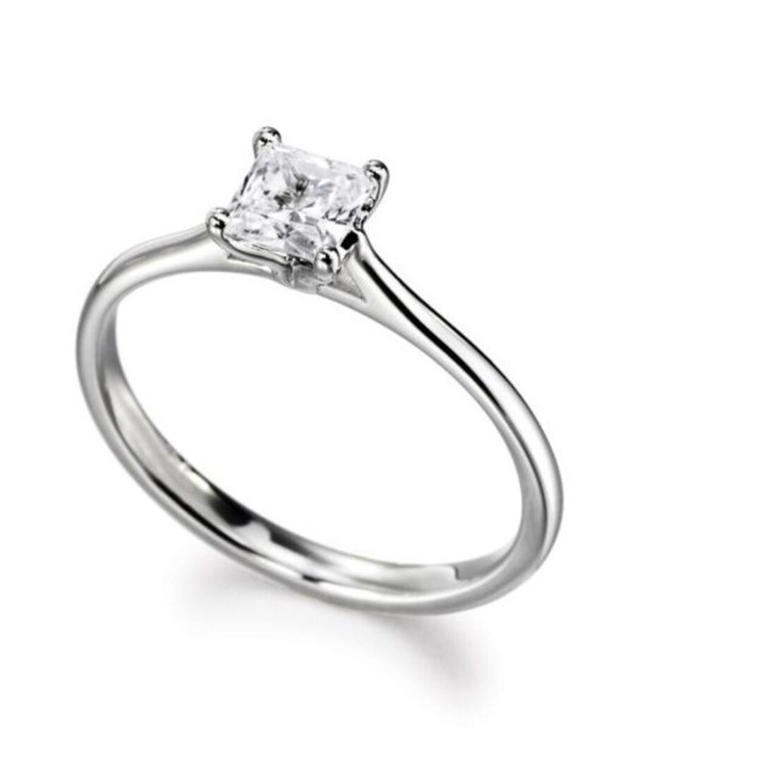 A Princess Cut Diamond Wonders Ring Statement of Royalty Diamond Ring Woman Diamond  ring at Rs 38700 | Pave Diamond Ring in Surat | ID: 2853187360173