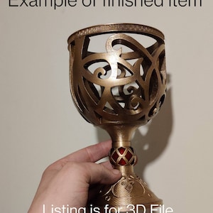 Mortal Cup Inspired by Shadow Hunters 3d File