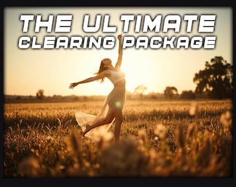 Ultimate Clearing Package includes Shadow work, Past Lives, Karmic