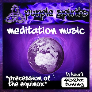 Precession of the Equinox, Fibonacci Sequence 432Hz Track for Well Being, Harmonics Created Using Sacred Geometry