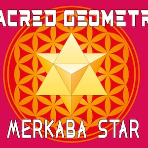 MERKABA STAR: Sacred Geometry Attunement. Unblocks Chakras and increases Life Force Energy or Prana.  Powerful Protection Tool