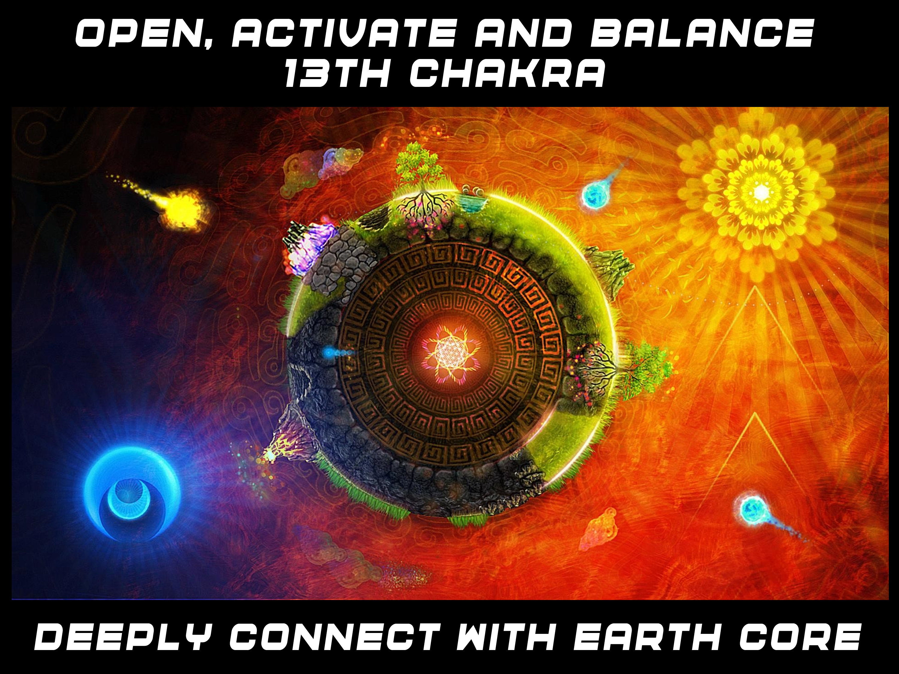 13TH or UNIVERSAL MOTHER CHAKRA Activation: Deep Spiritual ...