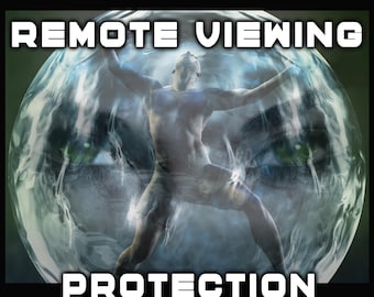Remote Viewing Protection, Protects against psychic viewers, Shield + clairvoyant reading