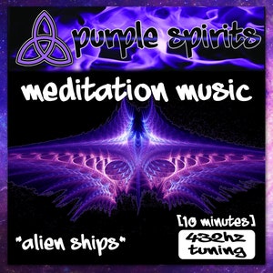 Digitale herunterladbare Musik. Sternensamen Meditation zur Verbesserung der Sicht auf dem dritten Auge. Gestimmt auf 432Hertz