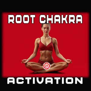 Root or Base Chakra Activation, Grounded, strong, stable, confident, in control and secure