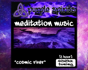 Cosmic River Meditation Music, Birdsong, Nature Sounds (Digital Download)