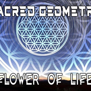 Flower of Life Attunement, Sacred Geometry: Universal Knowledge, Akashic Records. Handbook included