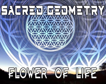Flower of Life Attunement, Sacred Geometry, Universal Knowledge, Akashic Records, Handbook included