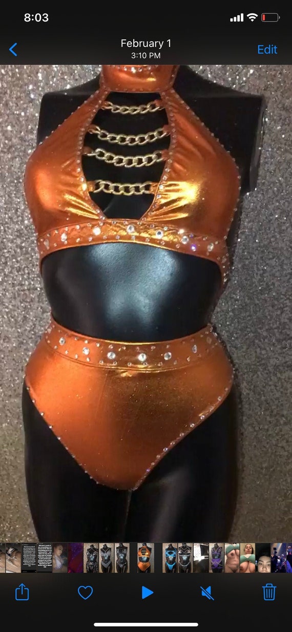 Custom exotic dance outfits Etsy
