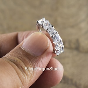 Diamonique eternity Etsy Italia