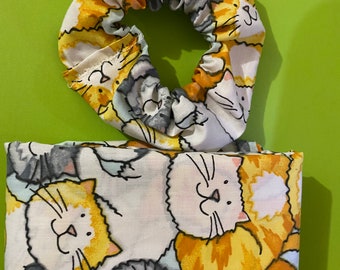 CLEARANCE Cat scrunchie