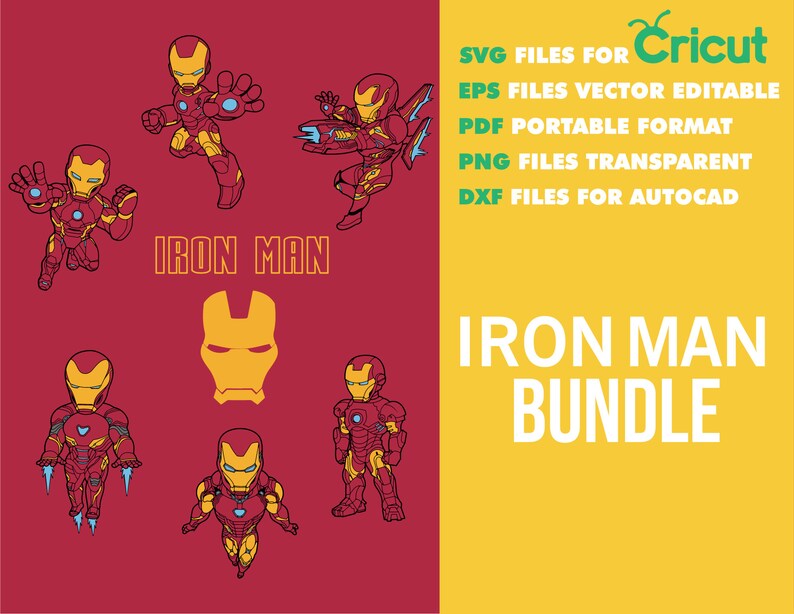 Download Superhero Svg Cricut Png Eps Dxf Pdf Ironman Baby Ironman Cricut Cut File Avengers Svg Iron Man Svg Ironman Logo Ironman Svg Bundle Clip Art Art Collectibles Tomtherapy Co Il