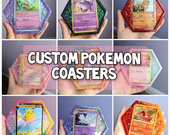 Custom Resin Coasters (read description)