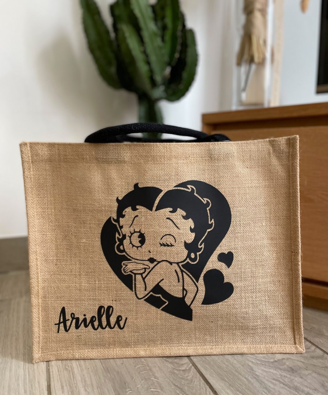 Betty Boop Tote Bag Shopping Bag Large or Small Size Mother s Day Original Etsy