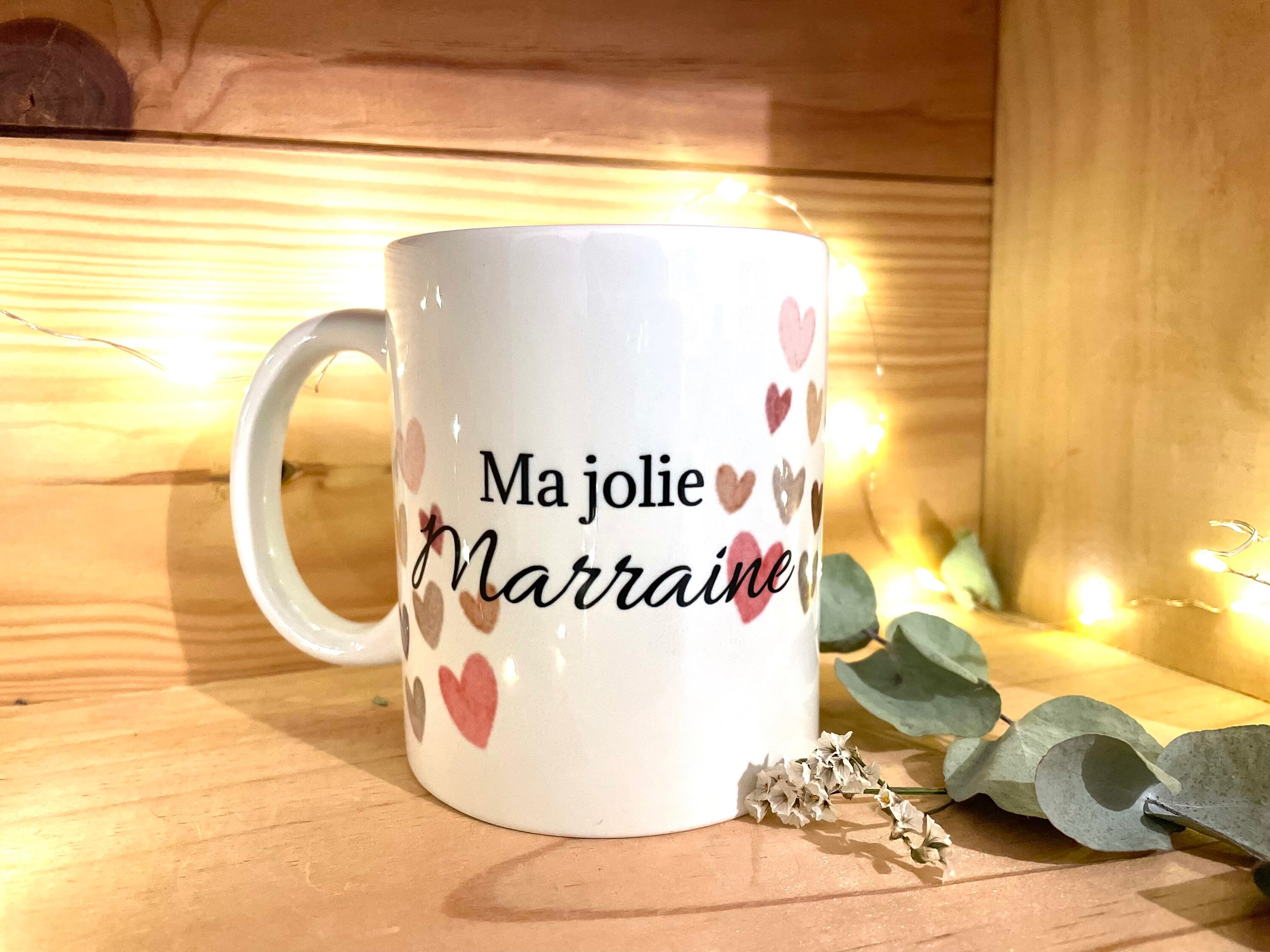 Mug Tasse , Personnalisé Jolie Marraine/Maman Cadeau Original
