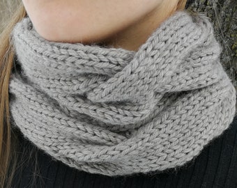 Twisted collar- Neck warmer twists