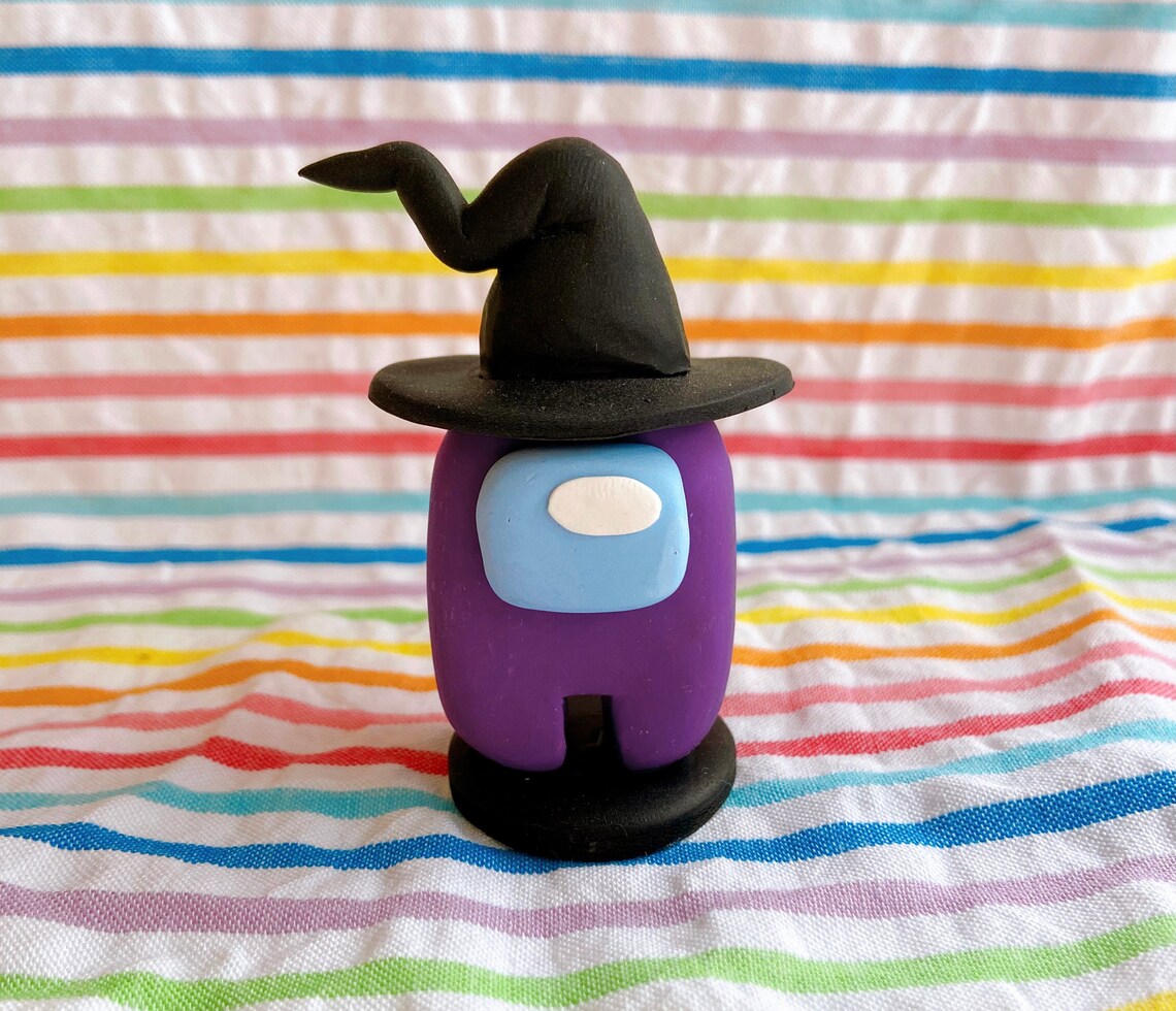 Handmade Among Us figure polymer clay Etsy