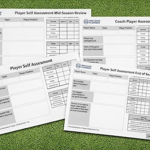 Player Self Assessment and Coach Review Forms (PDF Download)