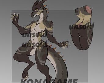 NSFW kobold poilu adoptable