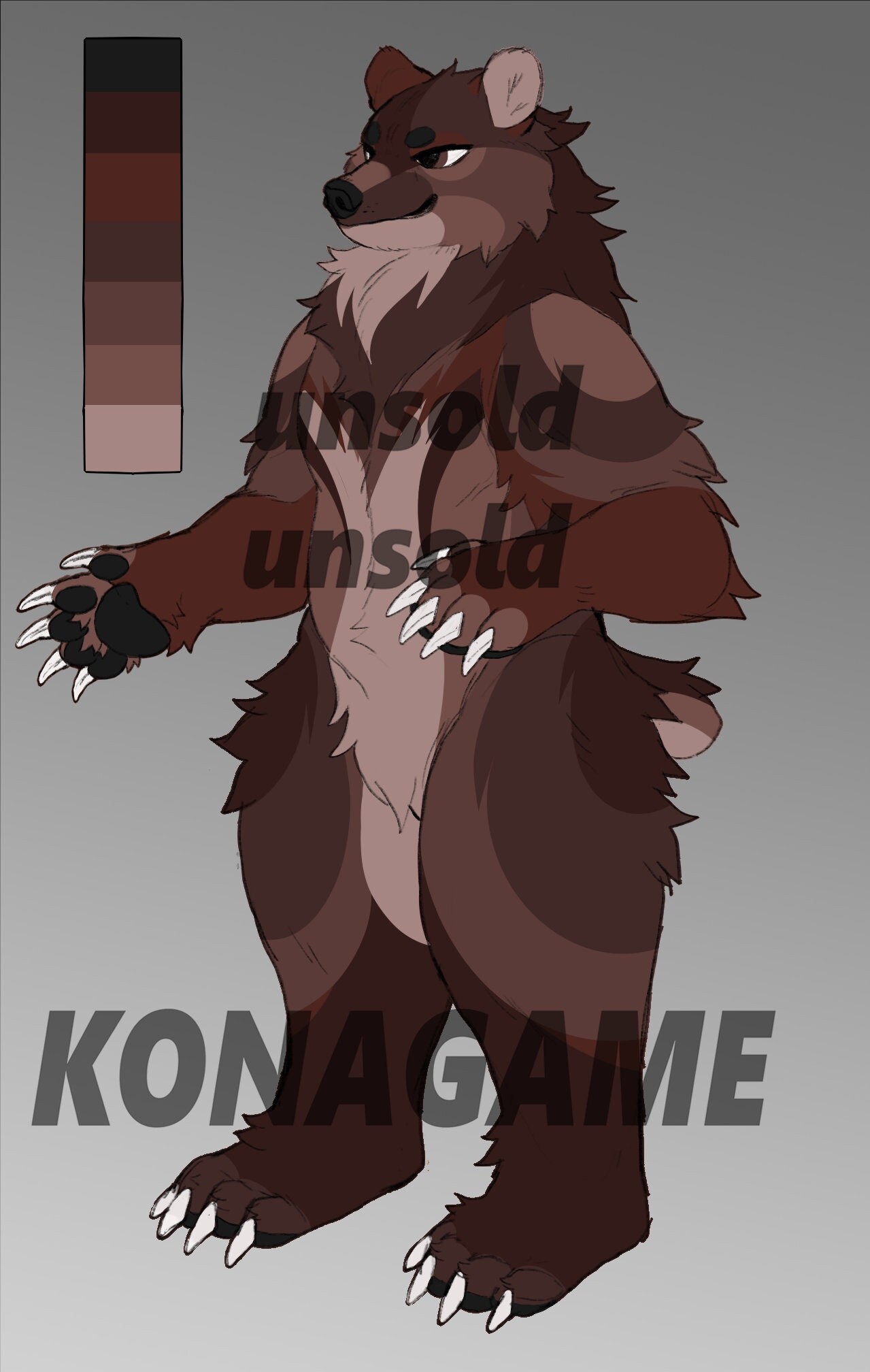 Bear Adopt Furry Adoptable Fursona Etsy