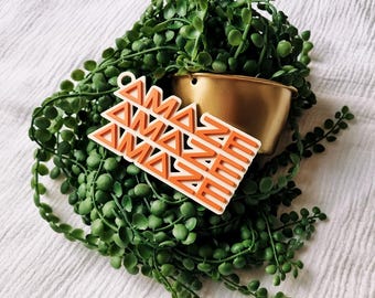 Project Hail Mary ""Amaze"" Schlüsselanhänger - Sci-fi Film & Buch Taschenanhänger."