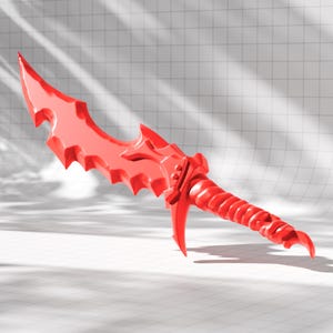 Knight Slayer Dagger van Solo Leveling 3D-geprinte kit Cosplay-set