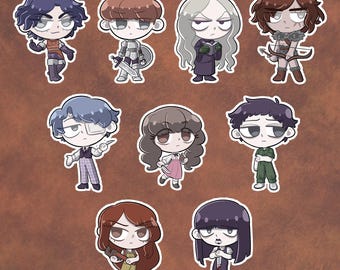 Fear & Hunger stickers