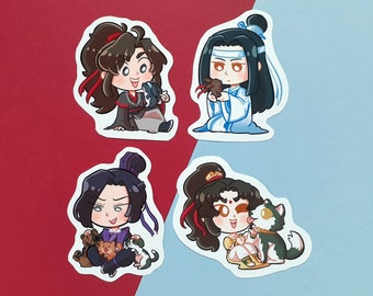MDZS animal stickers (clearance!)