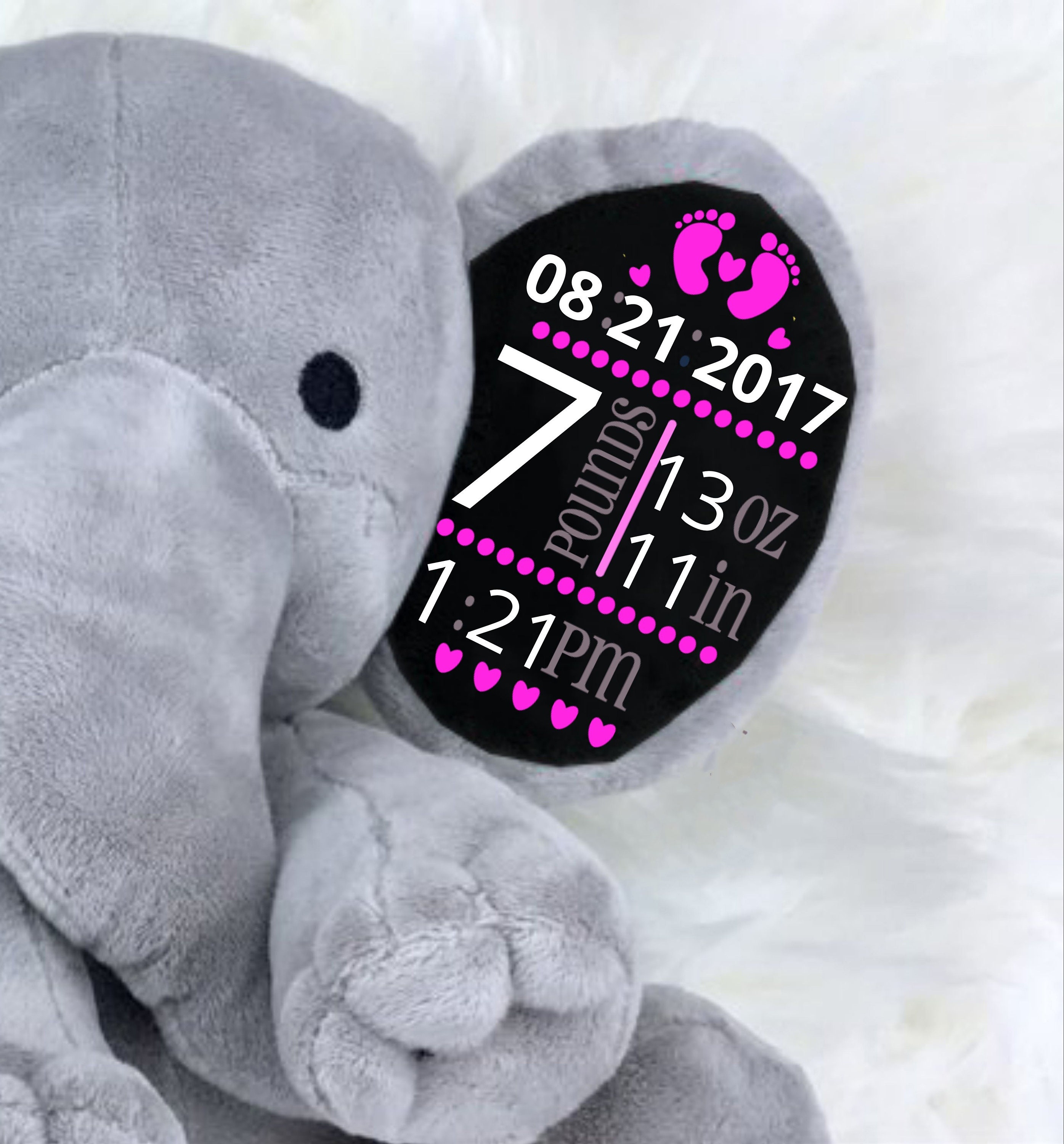 Free Free 65 Elephant Birth Announcement Svg SVG PNG EPS DXF File