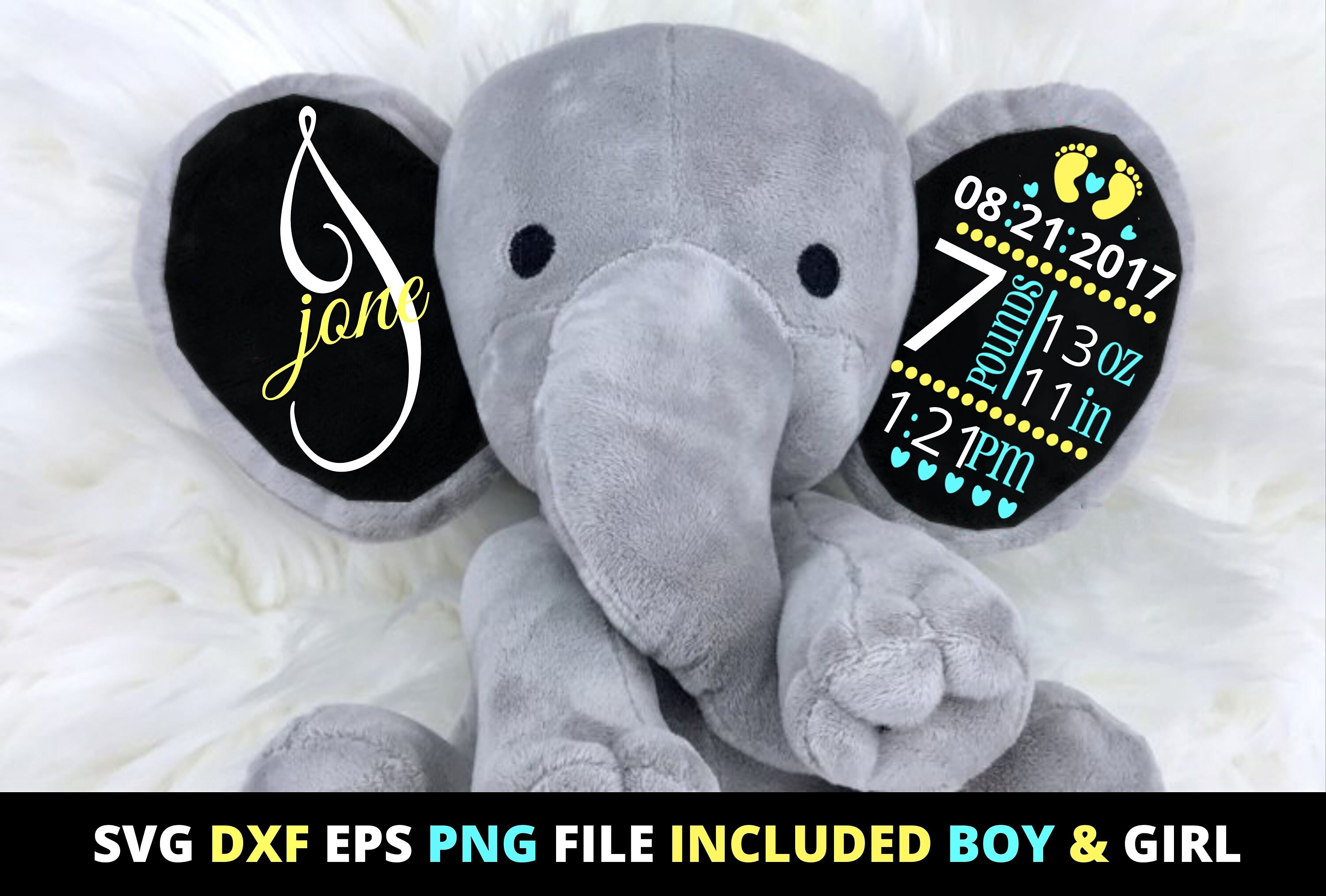 Free Free 91 Elephant Baby Announcement Svg SVG PNG EPS DXF File