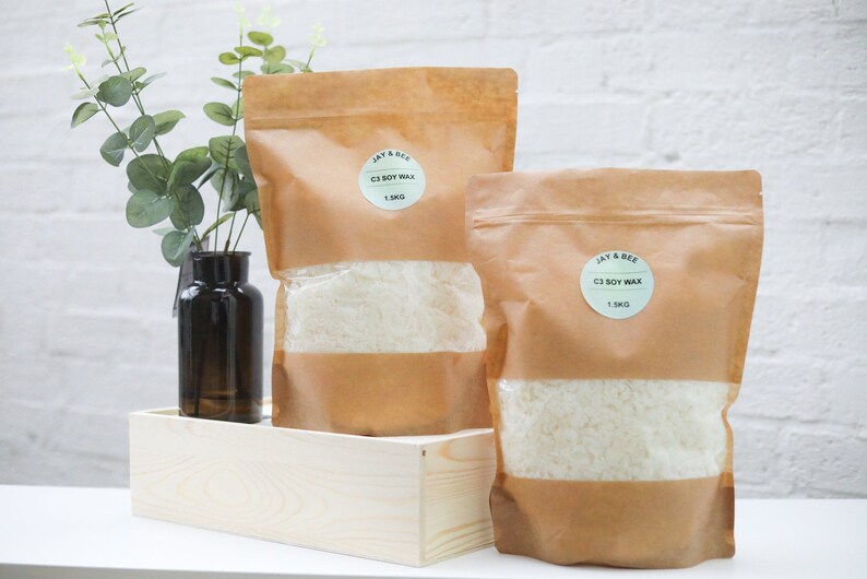 Soy Wax Flakes C3 Nature Wax 100 Soy Wax Candle Making Etsy UK