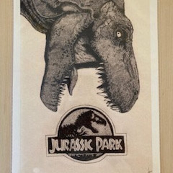 Edition limité Jurassic Park Pointillisme