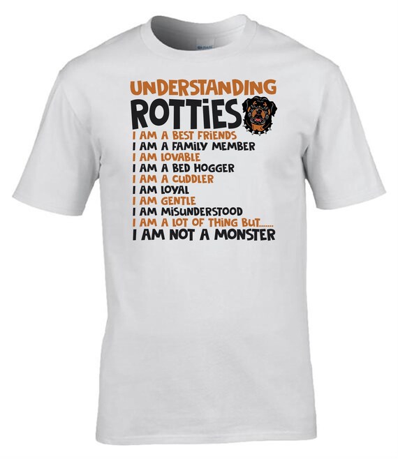 I Love My Rottie T-Shirt Rottweiler Dog Lover Gift Idea I Love My Rottie T-Shirt Rottweiler Dog Lover Gift Idea