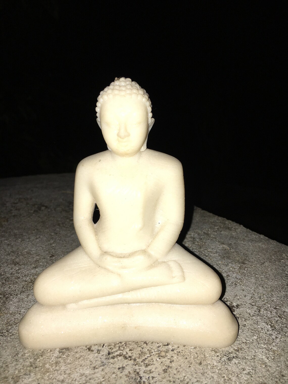 Buddha Statue Stone Dolomite with resing Spiritual Home Decor Etsy