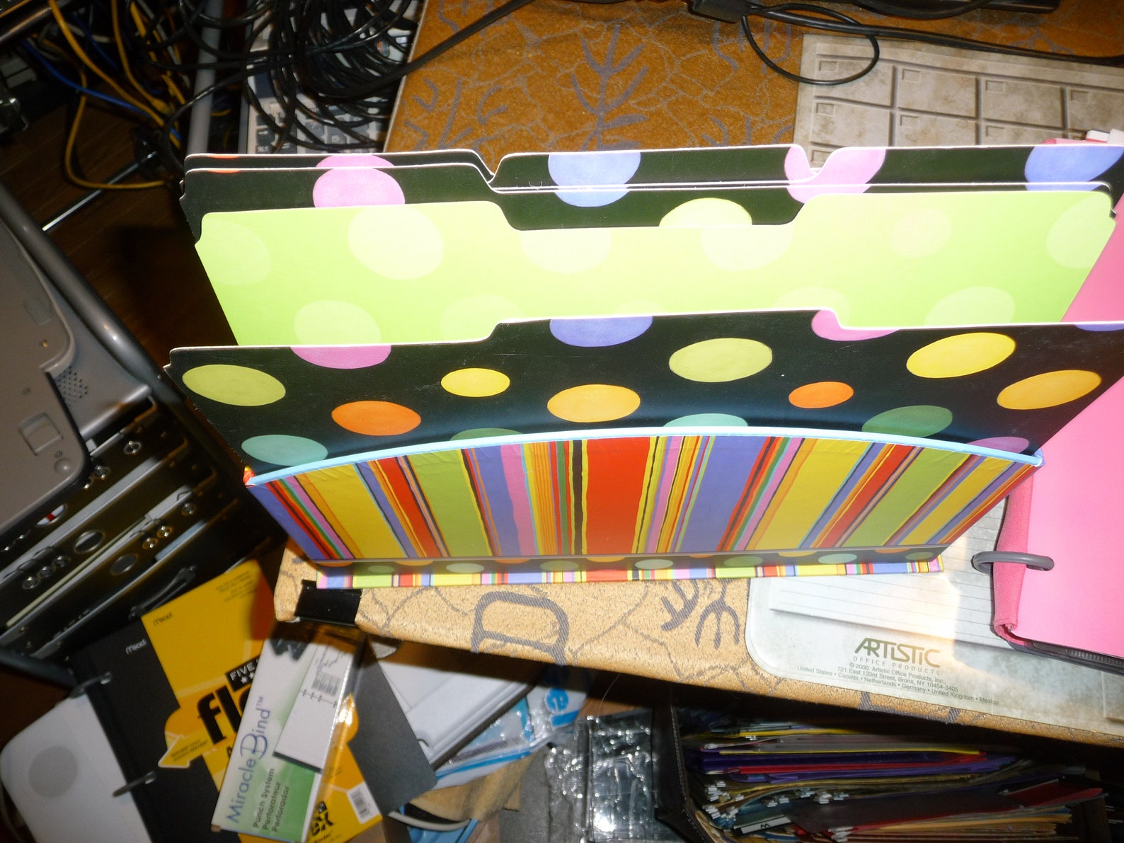 Brightly Decorated File Folders & Decorated File Holding Etsy