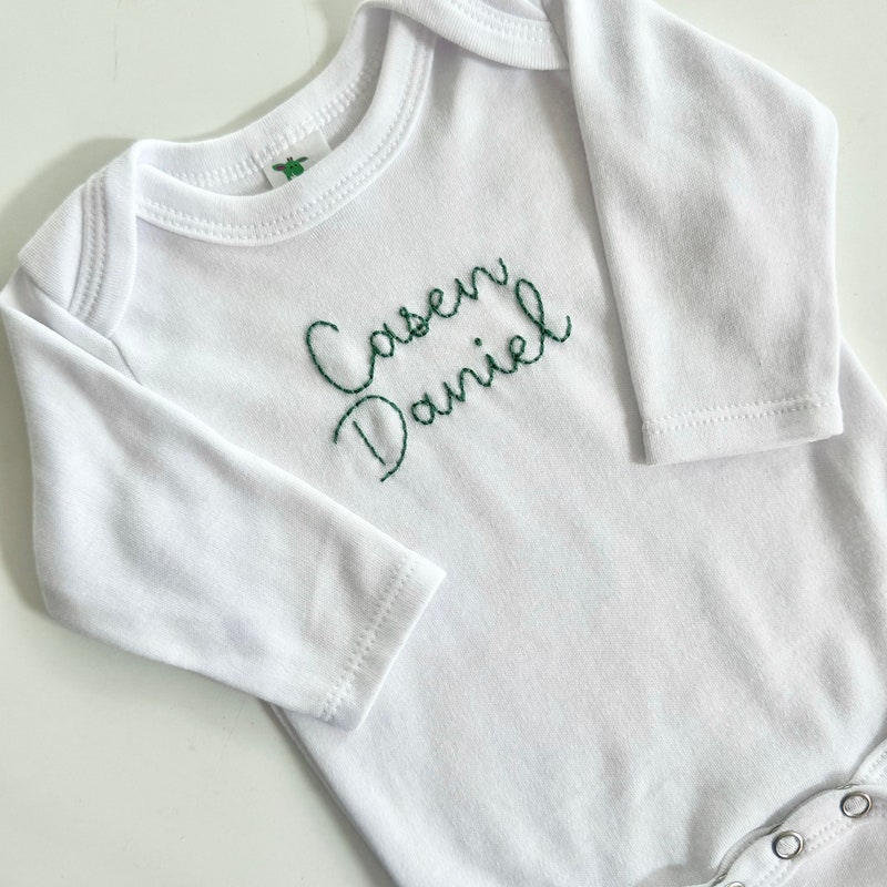 Golden Embroidered Onesie